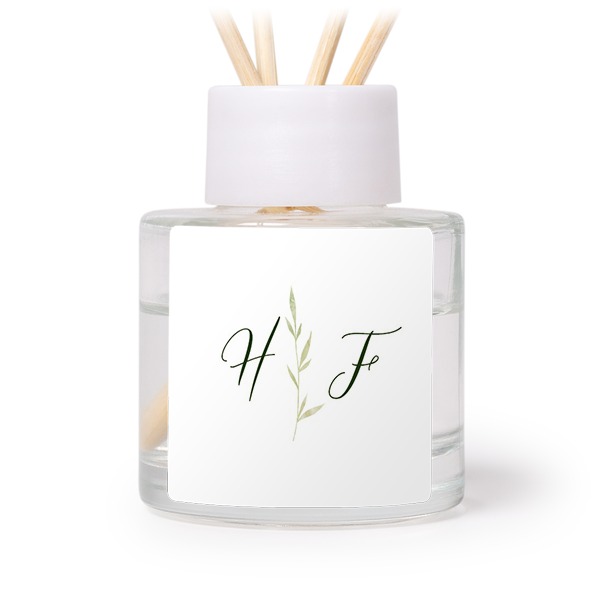 House Perfume Diffuser White Square - set of 12