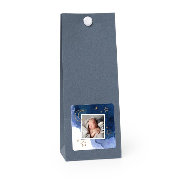 Party favours bag square 4cm