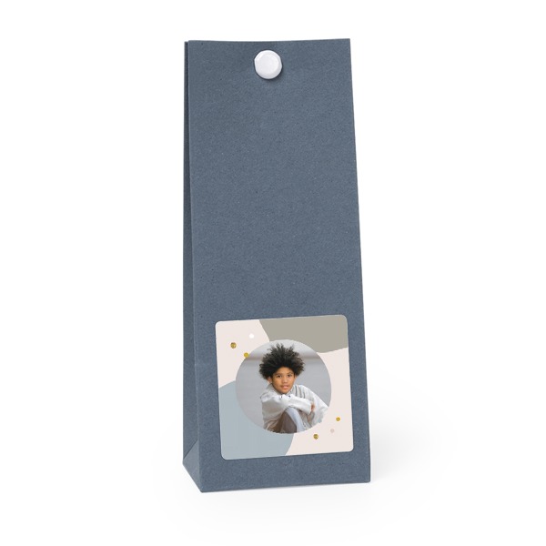 Lahjakassi Blue Square 4cm