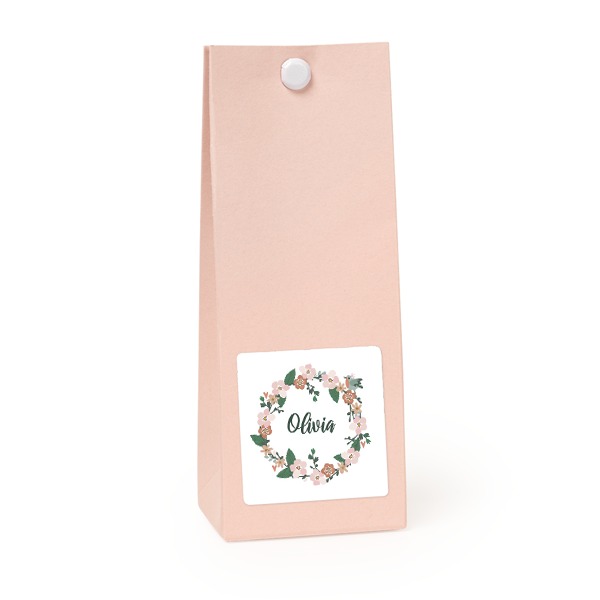 Presentpåse magnolia kvadratisk 4cm