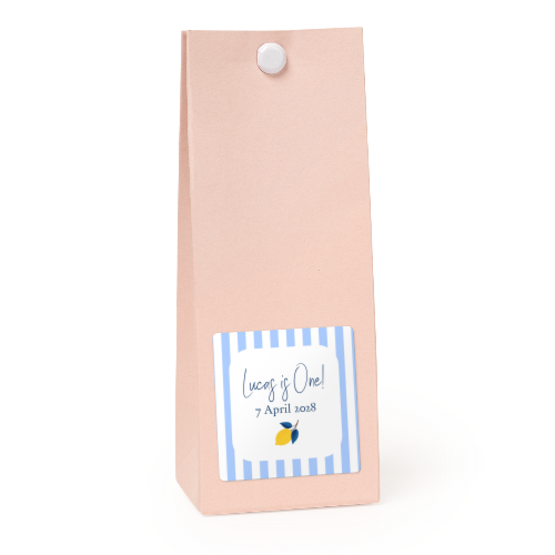 Party favours bag magnolia square 4cm Party favours bag magnolia square 4cm