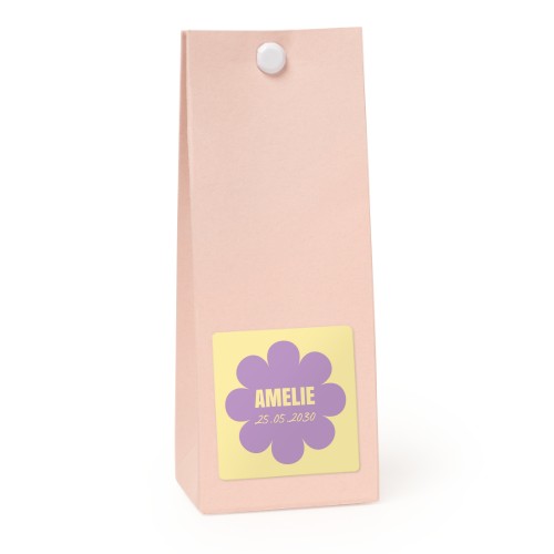 Party favours bag magnolia square 4cm