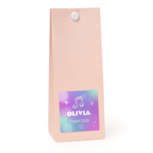 Holographic Music Notes