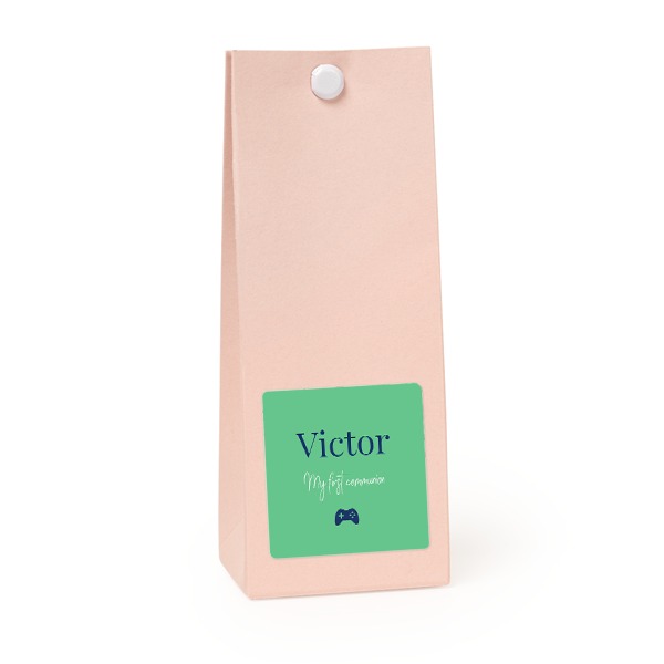 Party favours bag magnolia square 4cm