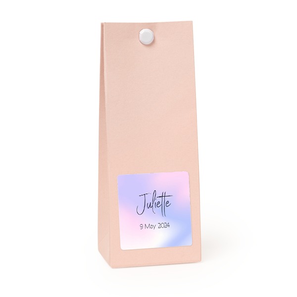 Party favours bag magnolia square 4cm