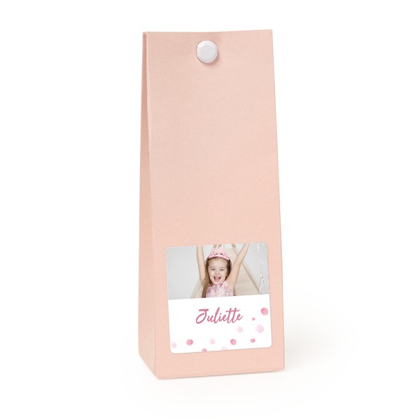Party favours bag magnolia square 4cm