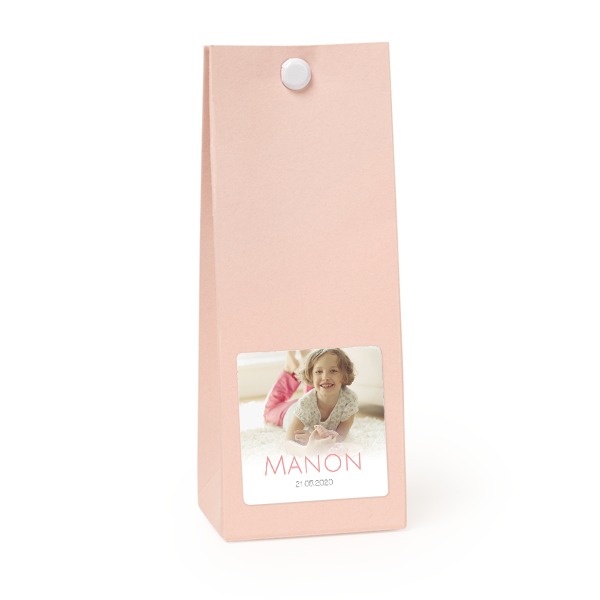 Party favours bag magnolia square 4cm