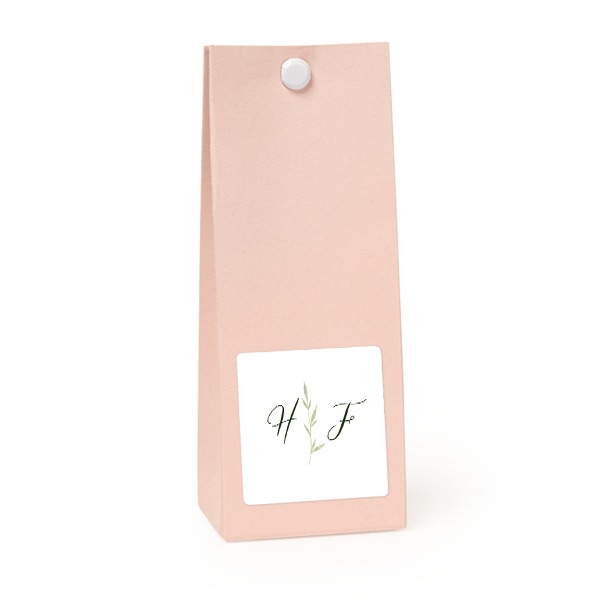 Party favours bag magnolia square 4cm