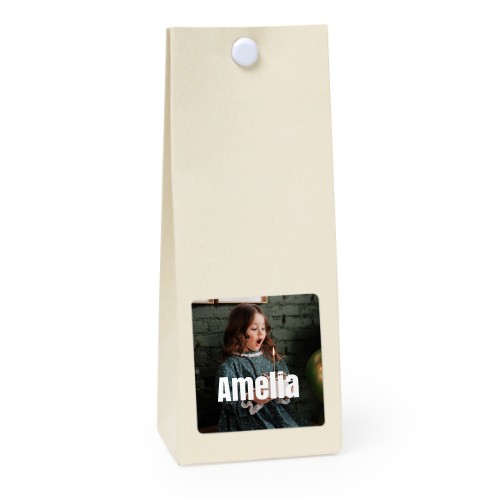 Sachet confiseur carré vanille lot de 12