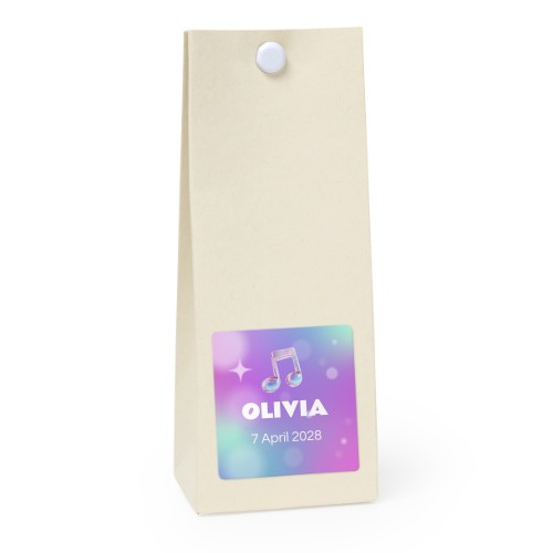 Holographic Music Notes