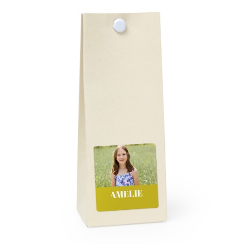Sachet confiseur carré vanille lot de 12