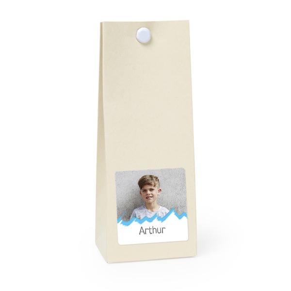 Party favours bag vanilla square 4cm Party favours bag vanilla square 4cm