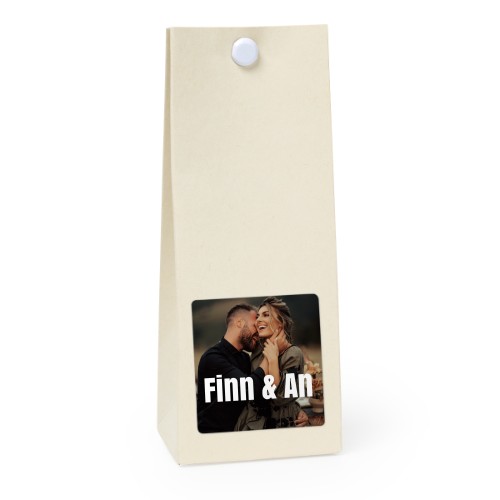 Sachet confiseur carré vanille lot de 12