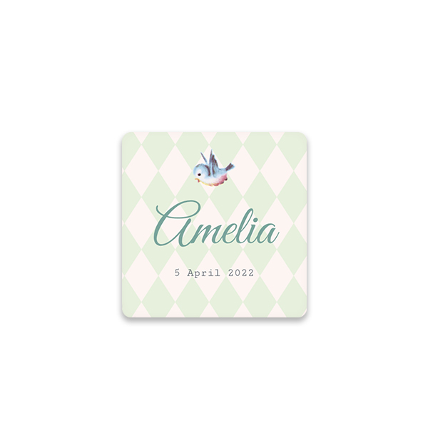 Retro Bambi - Text Only