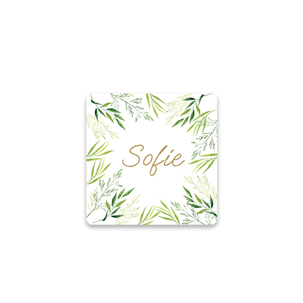 Gaveetiketter Kvadratisk - 48 stk Gaveetiketter Kvadratisk - 48 stk