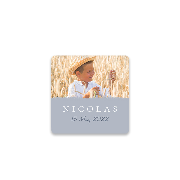 Foto Sticker Quadratisch - 48 Stk.