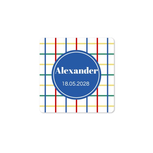 Colorful Grid - Text Only