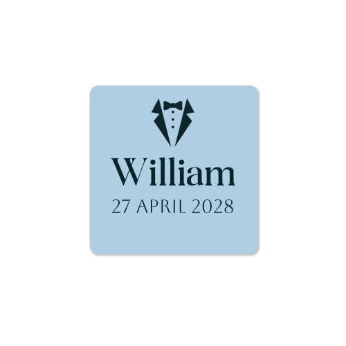 Presentetiketter Kvadratisk - 48 st Presentetiketter Kvadratisk - 48 st