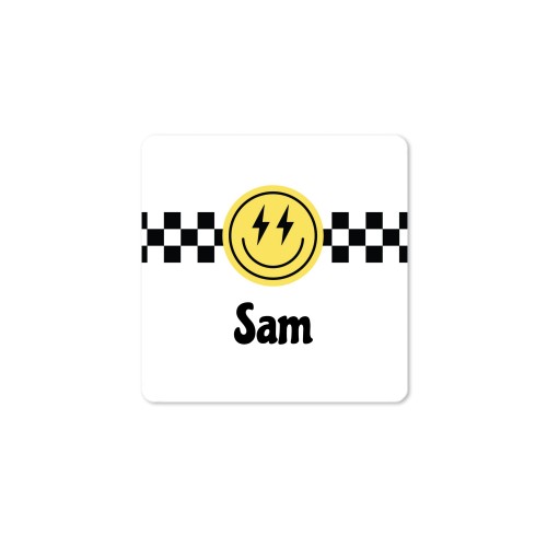 Vierkante stickers - Set van 48