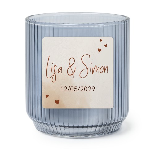 Neutral Aquarel Hearts