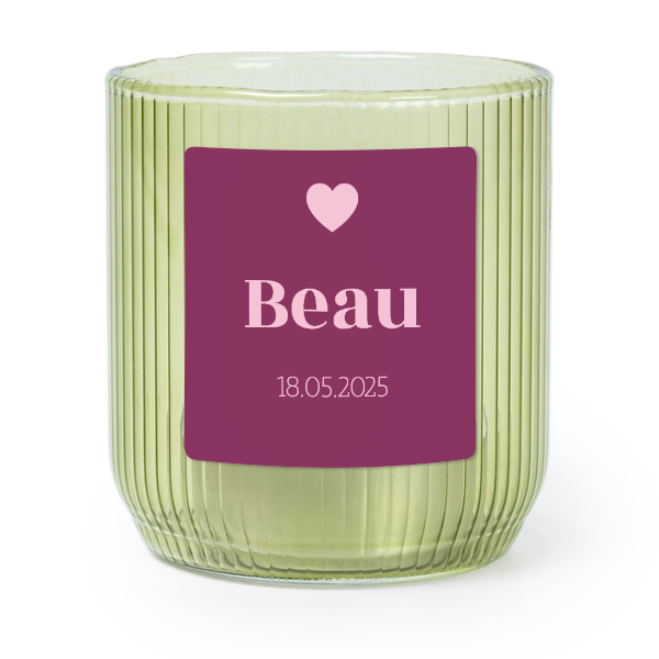 Colour Block Heart - Text Only Colour Block Heart - Text Only