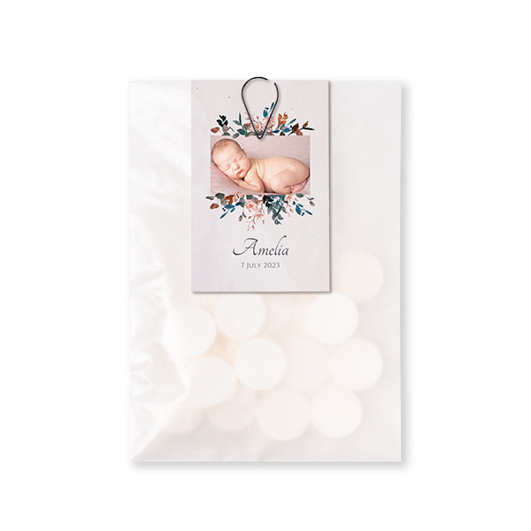 Godtepose DIY Binders svart - 12 stk