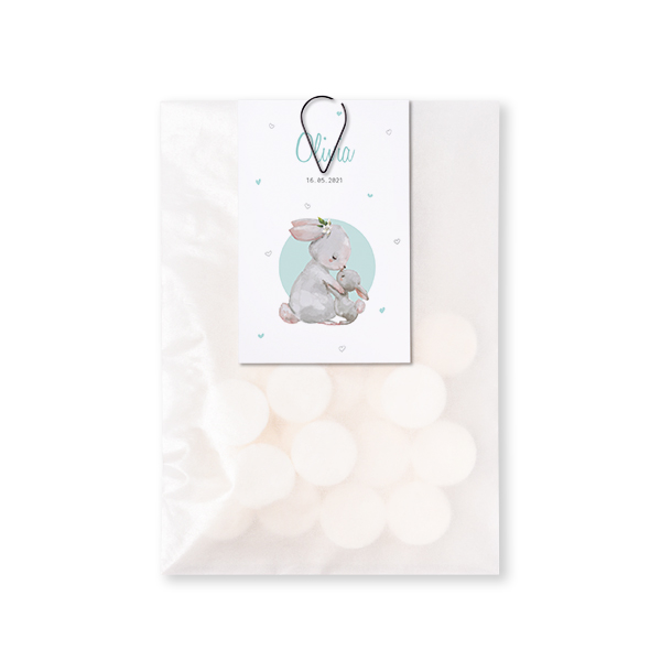 Slikpose DIY Papirklips sort - 12 stk