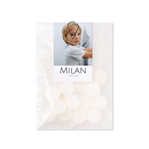 Godtepose DIY Binders svart - 12 stk