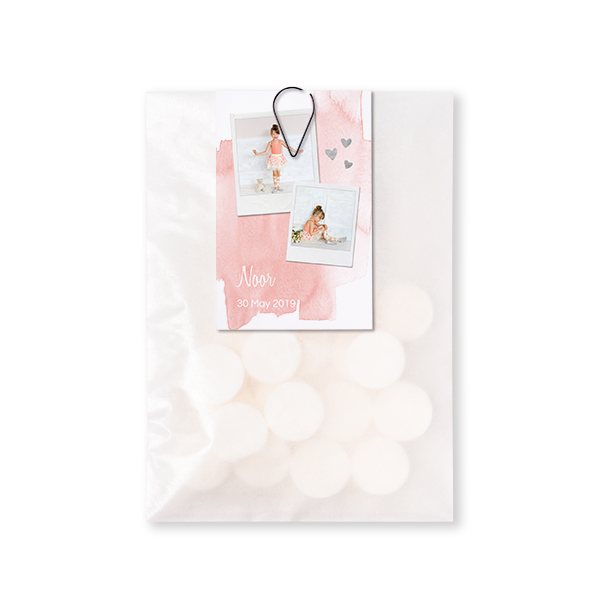 Godtepose DIY Binders svart - 12 stk