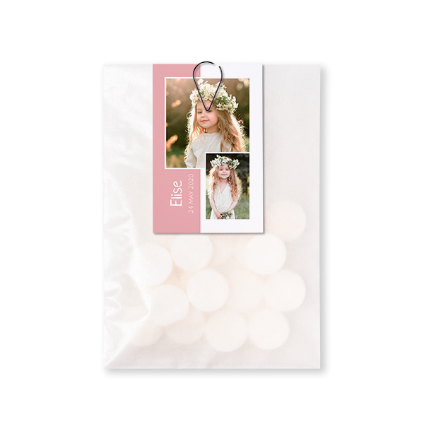 Party Bag DIY Paperclip Black - 12 pcs