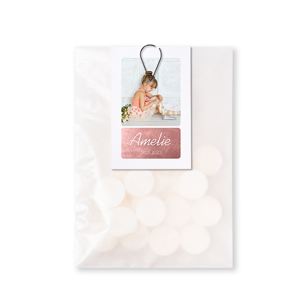 Party Bag DIY Paperclip Black - 12 pcs