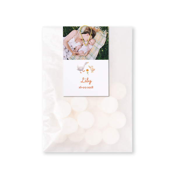 Godtepose DIY Binders gull - 12 stk Godtepose DIY Binders gull - 12 stk