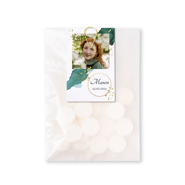 Watercolor Golden Circle