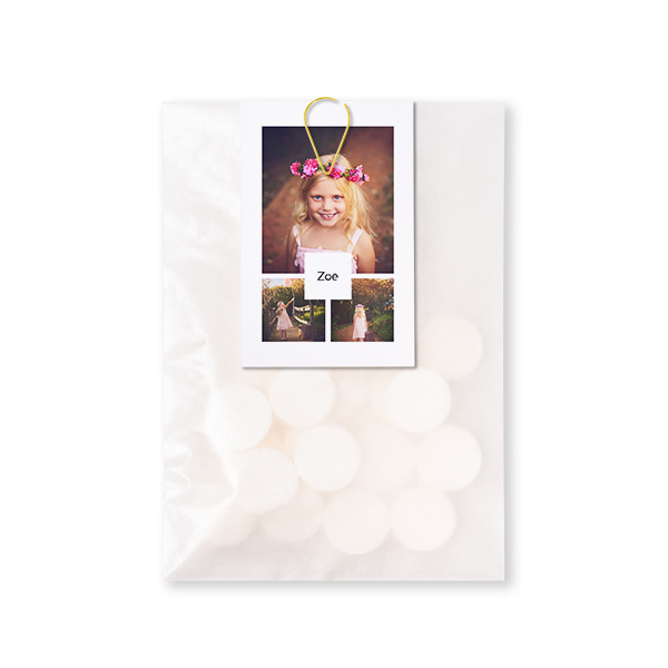 Party Bag DIY Paperclip Gold - 12 pcs