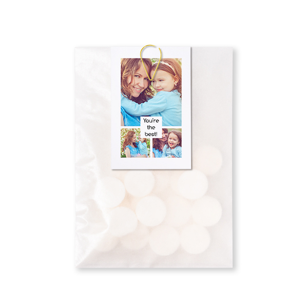 Snoepzakje DIY Paperclip Goud - Set van 12 Snoepzakje DIY Paperclip Goud - Set van 12