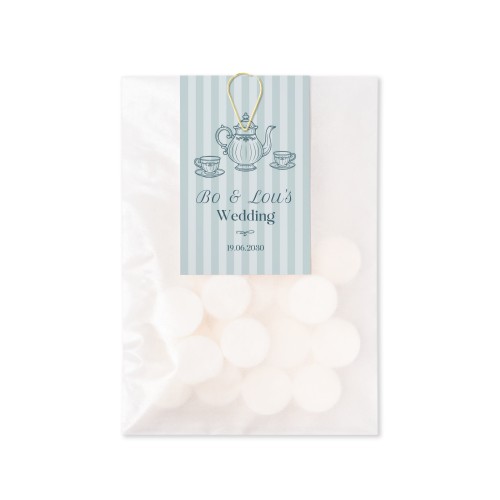 Godtepose DIY Binders gull - 12 stk