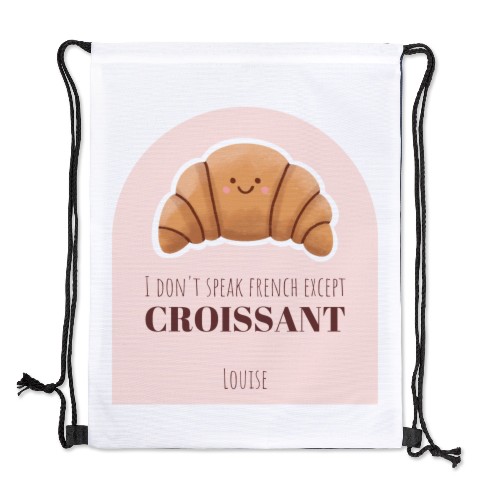 Kawaii Croissant - Text Only