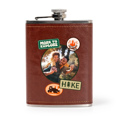 Lommelærke med farvetryk Lommelærke med farvetryk