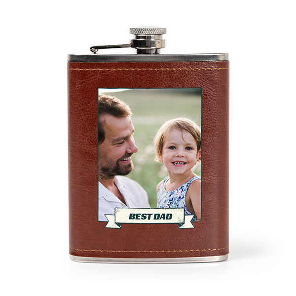 Hip Flask with Full colour print