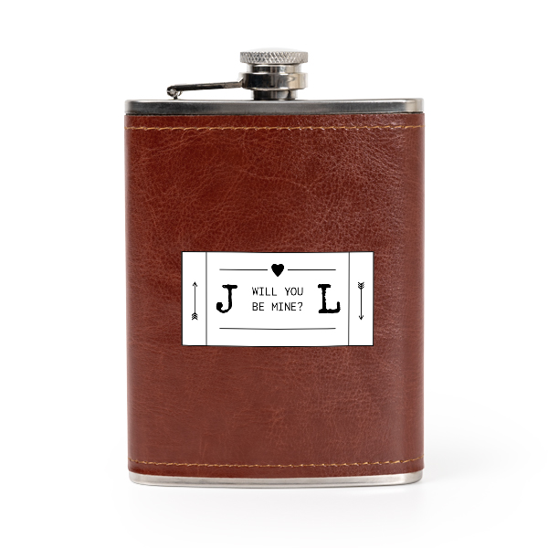 Hip Flask with Full colour print Hip Flask with Full colour print