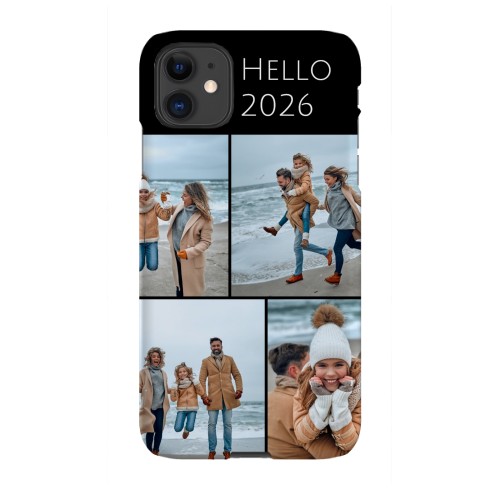 Minimalistisk fotokollasje Minimalistisk fotokollasje