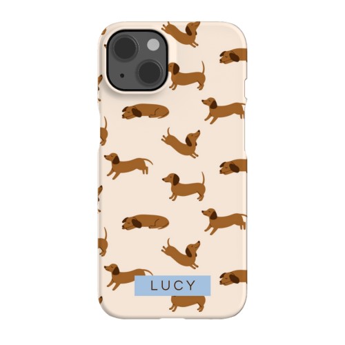 Cute Dachshund Design - Text Only