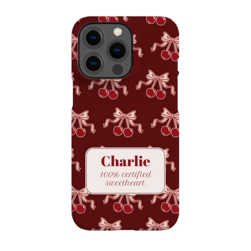 Vintage Cherry Love Text - Only Vintage Cherry Love Text - Only