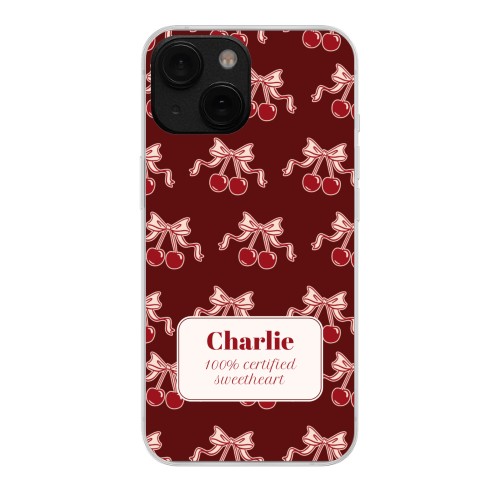 Vintage Cherry Love Text - Only Vintage Cherry Love Text - Only