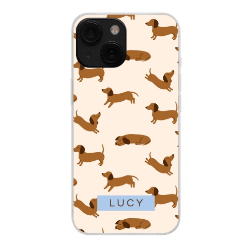 Cute Dachshund Design - Text Only