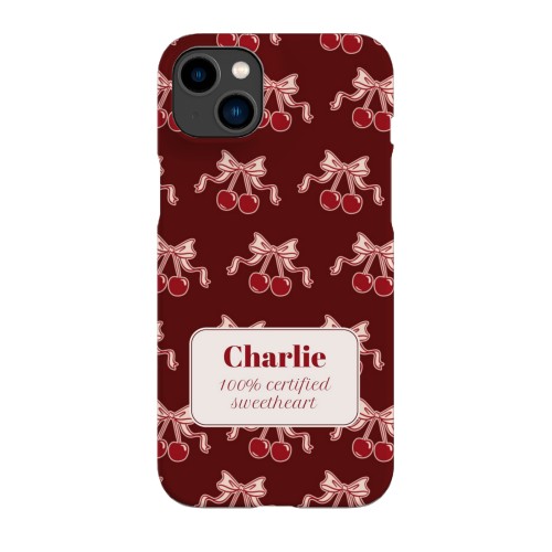 Vintage Cherry Love Text - Only Vintage Cherry Love Text - Only