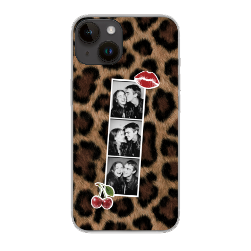 Leopard Cherry Collage Leopard Cherry Collage