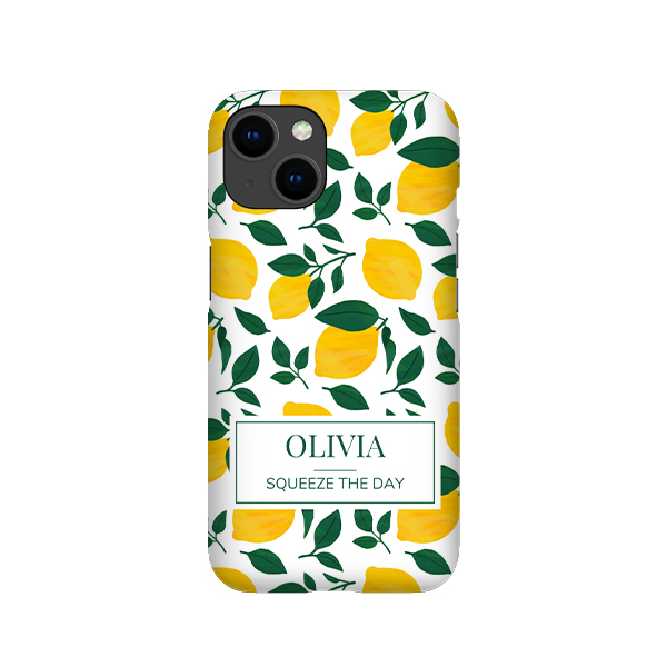 Zesty Lemon Pattern - Text Only