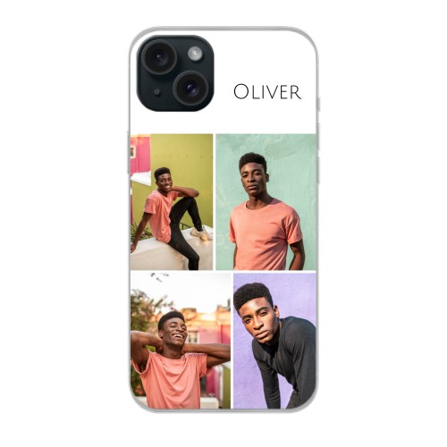 Minimalistisk fotocollage