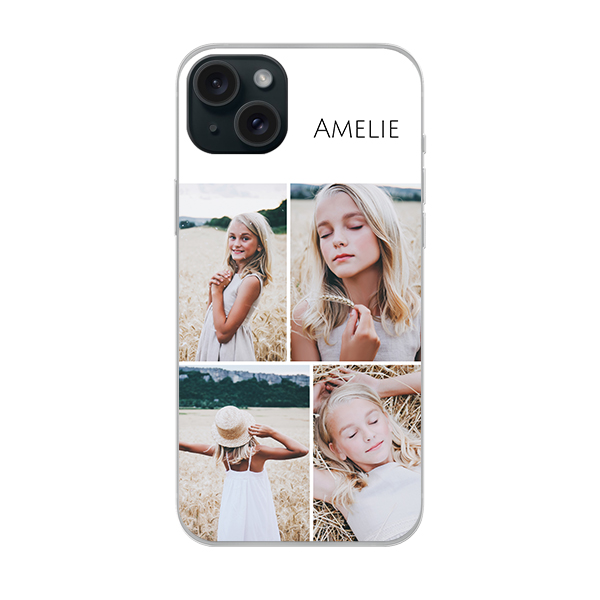 Coque silicone iPhone15 Plus